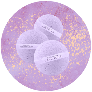 3 Pack - Lavender - Bath Bombs